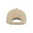 Бейсболка CORDY-S, 6 клиньев, бежевый