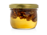 Сувенирный набор Мед с грецким орехом 120 гр Сувенирный набор Мед с грецким орехом 120 гр