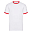 Футболка мужская RINGER T 160, красный, белый