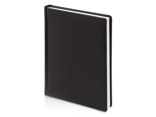 Ежедневник А5 датированный Velvet 2026, черный