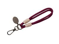 Брелок-браслет Bohemian, бургунди Брелок-браслет Bohemian, бургунди