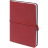 Блокнот Saffian Mini, красный