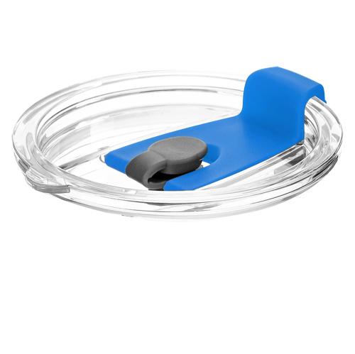 Крышка пластиковая к стакану стеклянному Mango, Синий