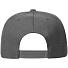 Бейсболка Snapback с прямым козырьком, серая