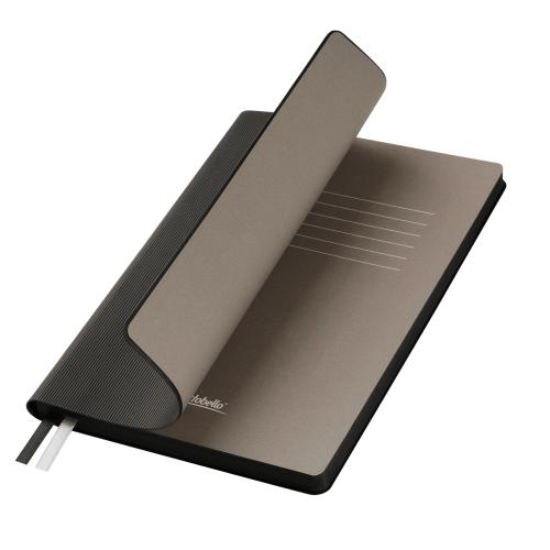 Ежедневник Рейн (Rain) недатированный, черный (без упаковки, без стикера)