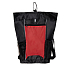 Рюкзак Fab, красный/чёрный, 47 x 27 см, 100% полиэстер 210D, красный