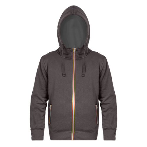 Толстовка мужская с начесом LAS VEGAS MAN 280, темно-серый