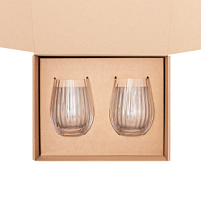 Подарочный набор 2 стакана для воды Blanche