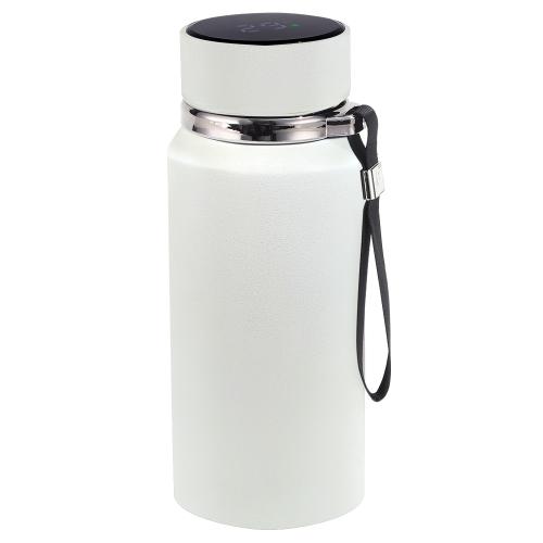 Термос Henzo с дисплеем и инфьюзером, Светло-серый