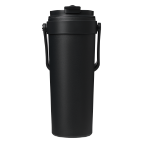 Термокружка вакуумная Solo, черная