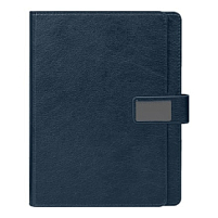 Ежедневник в суперобложке Country Alfa Mocco Business Edition B5 в подарочной коробке, Синий