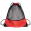 Рюкзак мешок с укреплёнными уголками Mesh, красный, 35*41 см, полиэстер 210D, красный