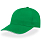 Бейсболка START FIVE SANDWICH, 5 клиньев, застежка на липучке, зеленый, белый