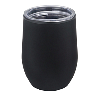 Термокружка Top, Черный полуматовый