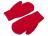 Варежки Dunant, красный