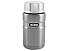 Термос из нерж. стали с ложкой тм THERMOS SK3020ST 0,7L, стальной