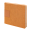 Ежедневник недатированный Scotty, А5-,  оранжевый, кремовый блок, без обреза, оранжевый