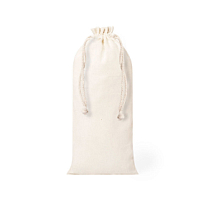 Мешочек для бутылки MARCEX, бежевый, 33x12 см, 100% хлопок, 105 г/м2, бежевый