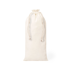 Мешочек для бутылки MARCEX, бежевый, 33x12 см, 100% хлопок, 105 г/м2, бежевый