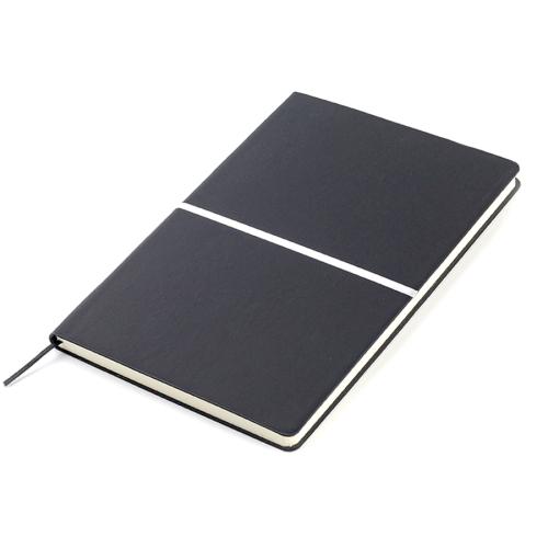 Ежедневник A5 недатированный Equator в мягком переплёте, чёрный