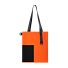 Шоппер Superbag Color (оранжевый с чёрным)