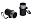 Парные стерео-колонки «Mates», цвет: черный, серебристый