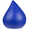 Антистресс «Капля», синий