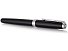 Ручка роллер Parker Sonnet Lacquer Deep Black CT, стержень: F, цвет чернил: black, в подарочной упаковке