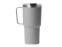 Термокружка Кенчер с двойными стенками из нержавеющей стали 304 и полипропилена, серый