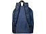 Складной рюкзак EcoFold объемом 15 л из переработанного ПЭТ-пластика - Темно - синий