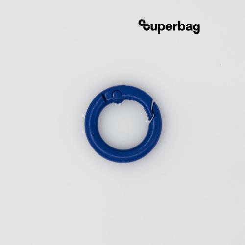 Карабин-кольцо Ring для обвеса, d=2см (синий)