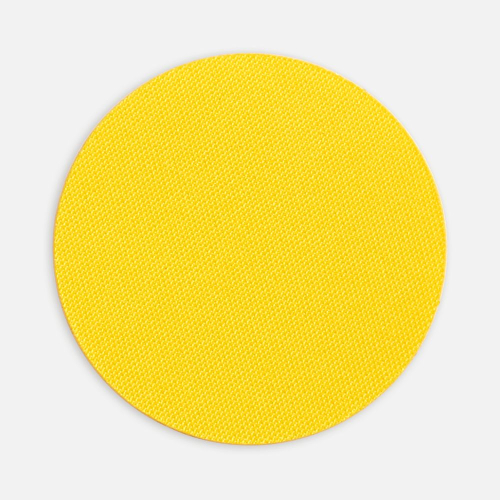 Наклейка тканевая Lunga Round, M, желтая