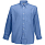Рубашка "Long Sleeve Oxford Shirt", синий