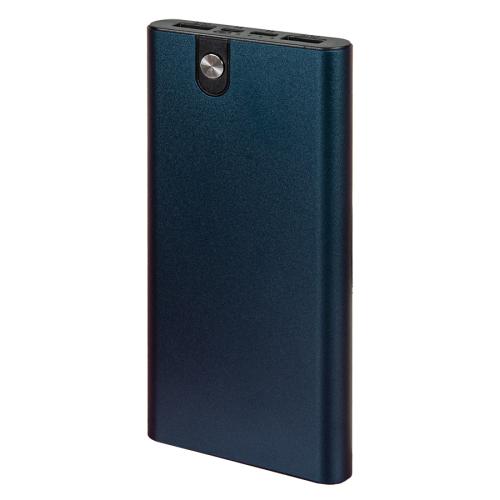Универсальный аккумулятор Safe 10 (10000 мАч), синий, 13,8х6.8х1,4 см, синий