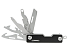 Мультитул-складной Canto 10-в-1 с защитным фиксатором, серебристый/черный