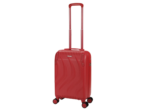 Чемодан TORBER В Отпуск, красный, ABS-пластик, 37 х 25 х 56,5 см, 36 л, 2,5 кг
