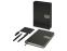 Подарочный набор Goethe с блокнотом А5, 2-мя ручками и картхолдером, черный
