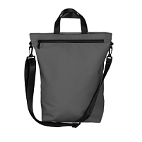 Рюкзак "Shop", серый, 42 х 39 х 13 см, 100% полиуретан, серый