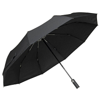 Зонт складной автоматический Forest Cardiff Safeclosing, Чёрный