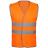 Сигнальный жилет СО-1 ТР, оранжевый флуоресцентный