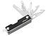 Мультитул-складной Canto 10-в-1 с защитным фиксатором, серебристый/черный