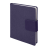 Ежедневник недатированный Mod, А5, фиолетовый, кремовый блок, фиолетовый