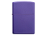 Зажигалка ZIPPO Classic с покрытием Purple Matte, латунь/сталь, фиолетовая, матовая, 38x13x57 мм