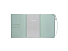 Ежедневник недатированный  А5- Dolce Vita  (мятный)