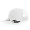 Бейсболка BRYCE, 6 клиньев, пластиковая застежка, переработанный полиэстер, белый
