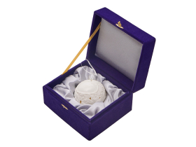 Шар новогодний с подсветкой и зоной для персонализации