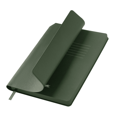 Ежедневник Молто (Molto) недатированный, зеленый (без упаковки, без стикера)