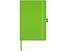 Блокнот Honua форматом A5 из переработанной бумаги с обложкой из переработанного ПЭТ, зеленый лайм