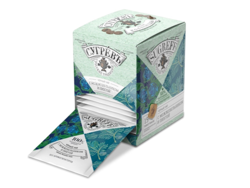 Чай черный с можжевельником и пихтой в индивидуальном саше конверте 15 пакетиков