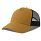 Бейсболка RAPPER COTTON-S, 5 клиньев, пластиковая застёжка, горчичный